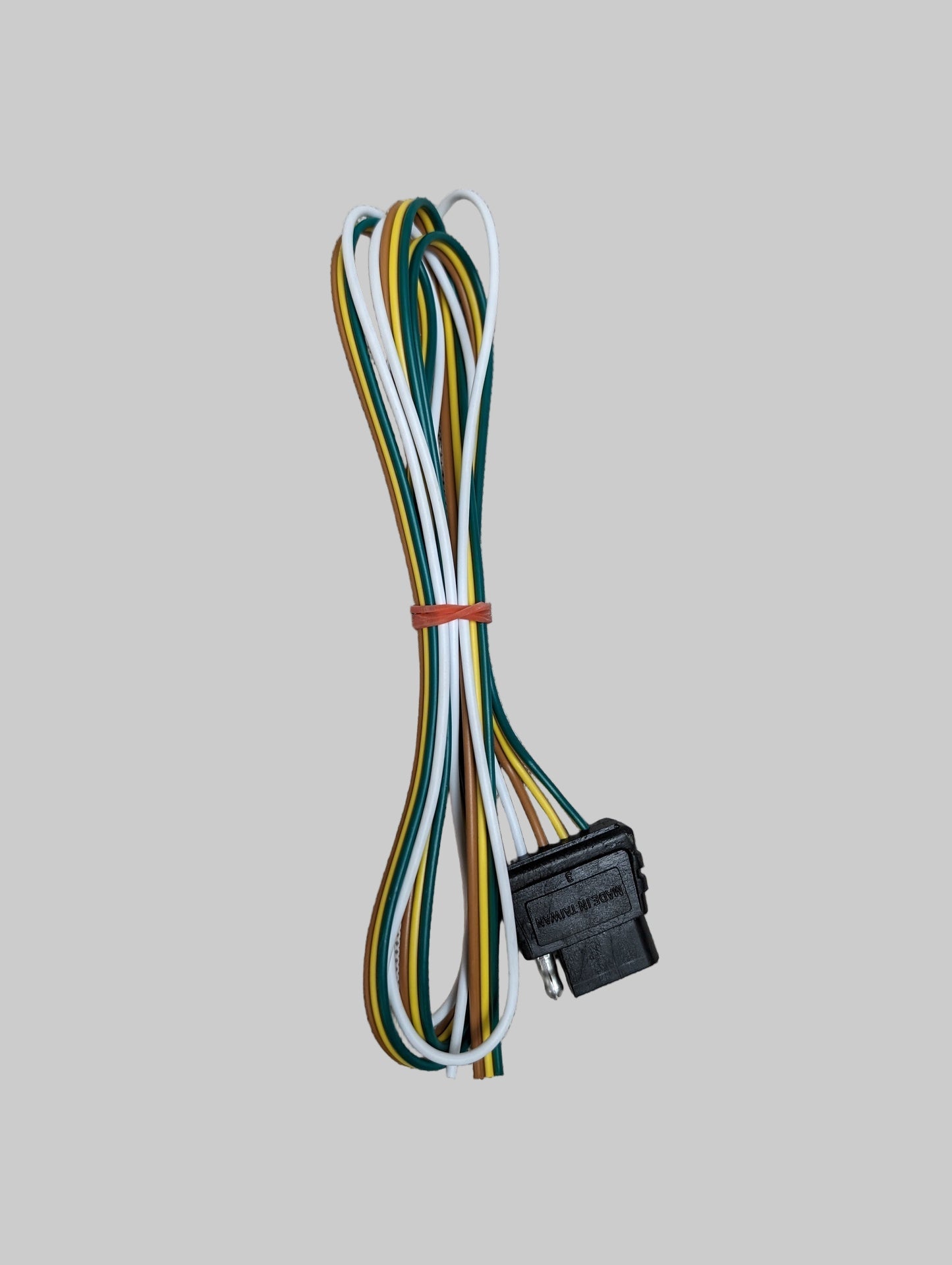 Curt Wiring Harness with 4 Pole Flat Trailer Connector - Vehicle End - 48" Long