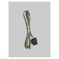 Curt Wiring Harness with 4 Pole Flat Trailer Connector - Vehicle End - 48" Long - full product view | AAA Trailer