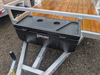 Dee Zee DZ6535P Poly Truck Tool Box – 35" Utility Storage Chest | Weather Resistant, Lockable - component detail | AAA Traile