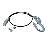 Demco 3/32" Trailer Brake Actuator Safety Cable Replacement - full product view | AAA Trailer
