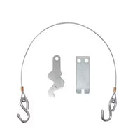 Demco DA66 Emergency Brake Lever with Safety Cable Replacement - detail view | AAA Trailer