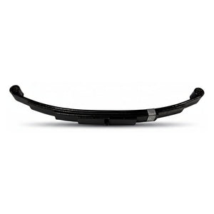 TruRyde SW4B 4-leaf double eye trailer leaf spring — 1,750 lb, 25-1/4" — direct replacement for Dexter 072-042-00 (3,500 lb axle)