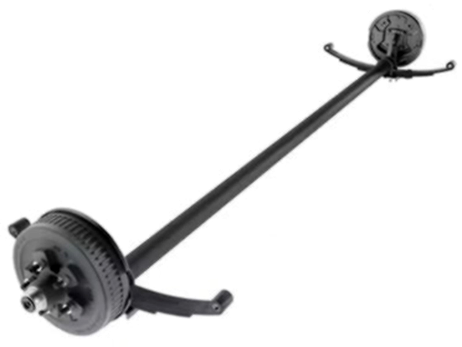 Dexter 3,500 lb Drop Trailer Axle – 95" Hub Face – 80" Spring Center – Electric Brakes – 5 on 4.5 – EZ Lube