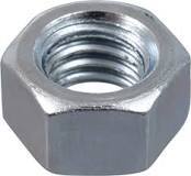 Dexter 2-3/8" Round Trailer Axle U-Bolt – 1/2" Medium with Nuts | Raw Steel - 3,500 lb - close-up view | AAA Trailer