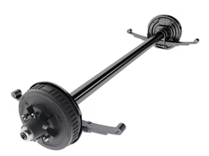 Dexter Axle, 5,200 LB Capacity, 6 on 5.5" Bolt Pattern, Electric Brake, Straight Spindle, E-Z Lube Lubrication, 95'' Hub Face