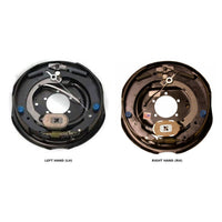 Dexter 7K 12" x 2" Nev-R-Adjust® Self-Adjusting Electric Brake — K23-464-00 (LH) — LH and RH side-by-side | AAA Trailer