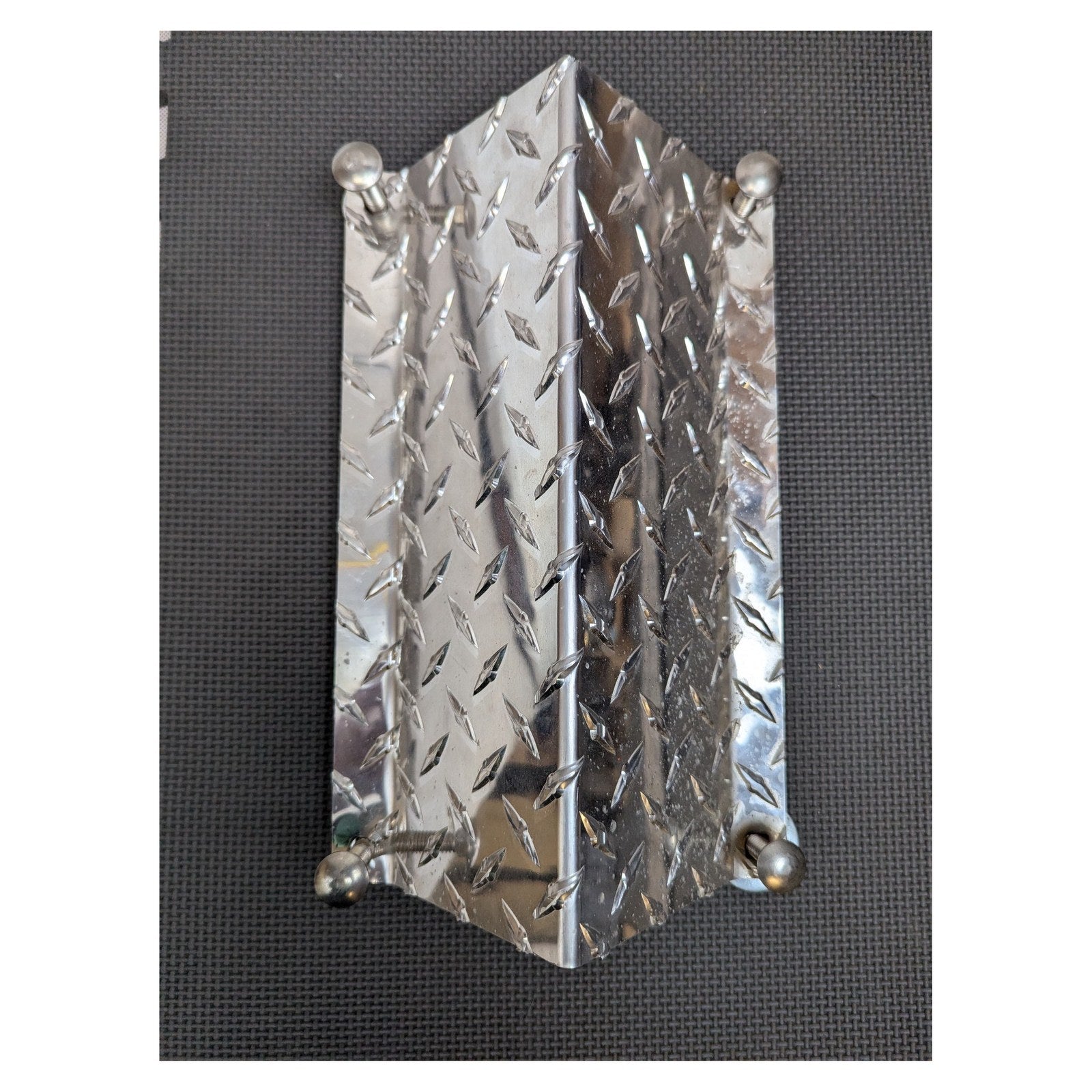 Diamond Plate Corner Protector w/ bolts