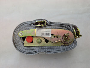 Doleco USA Slidable Logistic Ratchet E Track Tie Down 2"x16' - full product view | AAA Trailer