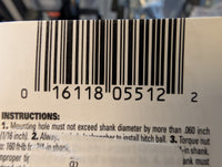 Draw-Tite 19286 Hitch Ball — UPC Barcode 016118055122 and Installation Instructions | AAA Trailer