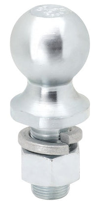 Draw-Tite 2" Zinc-Plated Heavy-Duty Hitch Trailer Ball with 1" Shank - 7,500 lbs - full product view | AAA Trailer