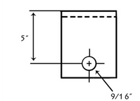 Durable Front Hanger for 2-Inch Slipper Trailer Springs with 9/16-Inch Bolt Hole - component detail | AAA Trailer