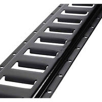 10 Ft Horizontal E-Track – Black Steel | Trailer Cargo Control Rail | In Stock Howell, MI