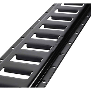 10 Ft Horizontal E-Track – Black Steel | Trailer Cargo Control Rail | In Stock Howell, MI