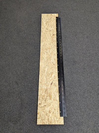 Enclosed Cargo Trailer Ramp Extension Flap with Piano Hinge – Fits 6' Wide Ramp Door - component detail | AAA Trailer