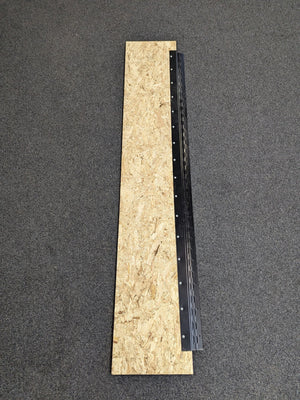 Enclosed Cargo Trailer Ramp Extension Flap with Piano Hinge – Fits 6' Wide Ramp Door - component detail | AAA Trailer