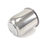 Stainless Steel Trailer Wheel Center Cap 3.19" Diameter