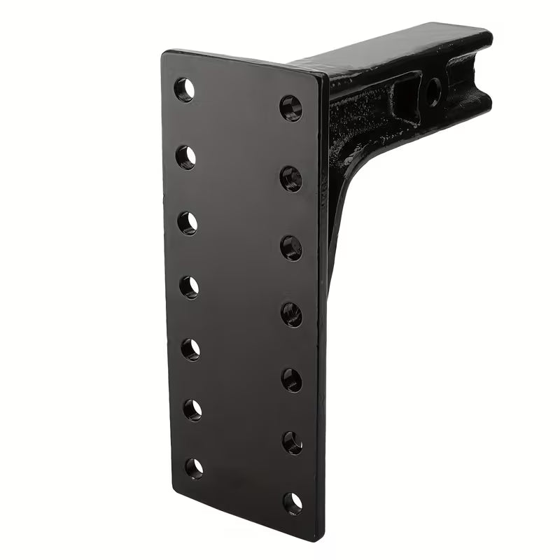 Heavy-Duty 6-Position Adjustable Pintle Hitch Mount for 2-1/2