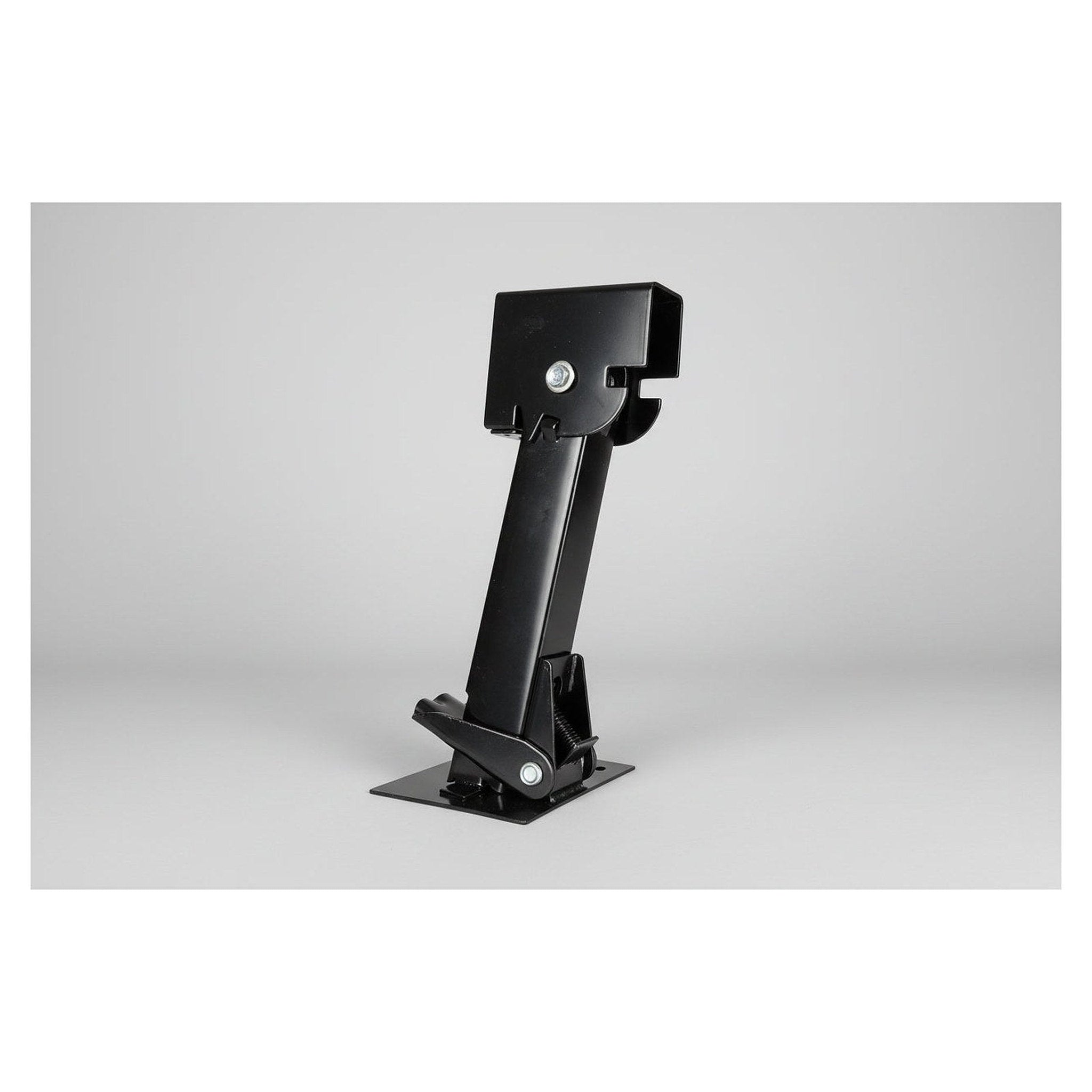 Swing-Down / Flip-Up Cargo Trailer Jack — 1,000 lb Swivel Bolt-On (11.5" Retracted / 18.5" Extended)