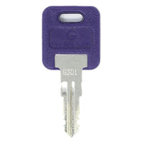 Global Link Precut RV Lock Replacement Keys - full product view | AAA Trailer