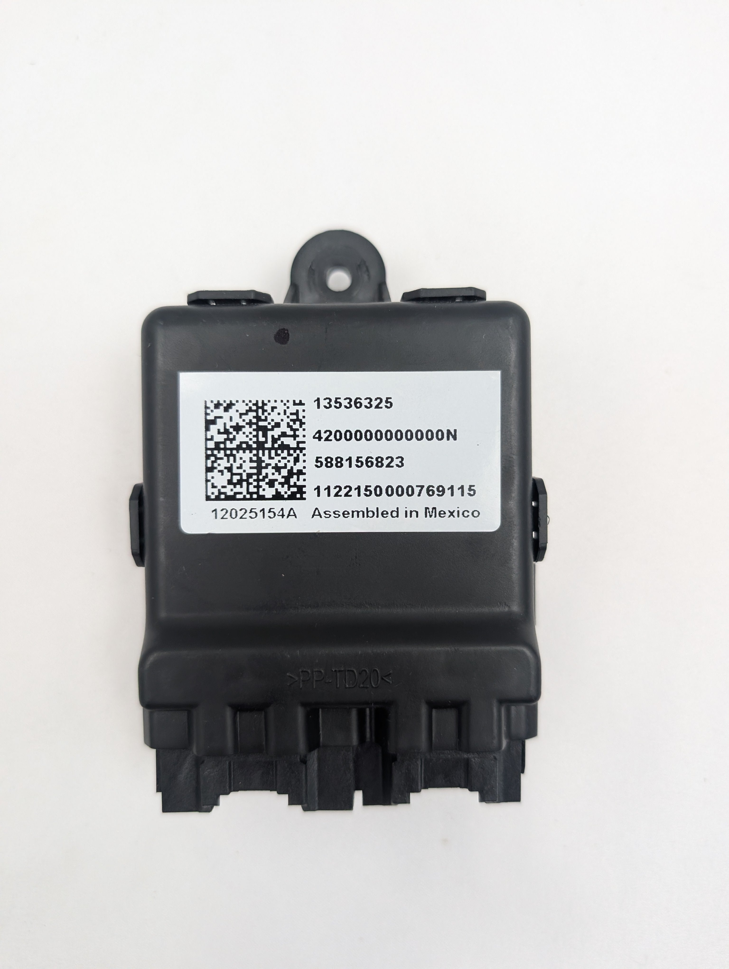 GM OEM Seat Heater Control Module — Mounted Under Front Seat | 2019-2023 Sierra Silverado Acadia | GM# 13536325 | Used