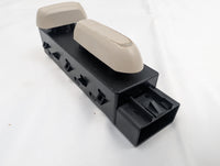 GM 25974715 Passenger Seat Adjuster Switch — Side Angle View Showing 10-Pin Connector and Housing | Used OEM