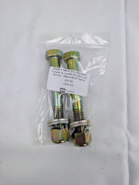 Grade 8 Adjustable Coupler & Lunette Ring Bolt Kit – 5/8"-11 Yellow Zinc - 11 x 4.5 - alternate angle | AAA Trailer