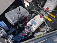 Griffin 7X14 Tandem Dump Trailer with Tarp Kit, Battery Charger, Drop Leg Jack - 7,000 lb, 3,200 PSI, 7x14 - close-up view | 