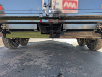 Griffin 7X14 Tandem Dump Trailer with Tarp Kit, Battery Charger, Drop Leg Jack - 7,000 lb, 3,200 PSI, 7x14 - close-up view | 