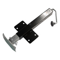 Griffin Dump Trailer Direct Mount Jack Square 7k Top Wind 7000 lb. Lift - detail view | AAA Trailer