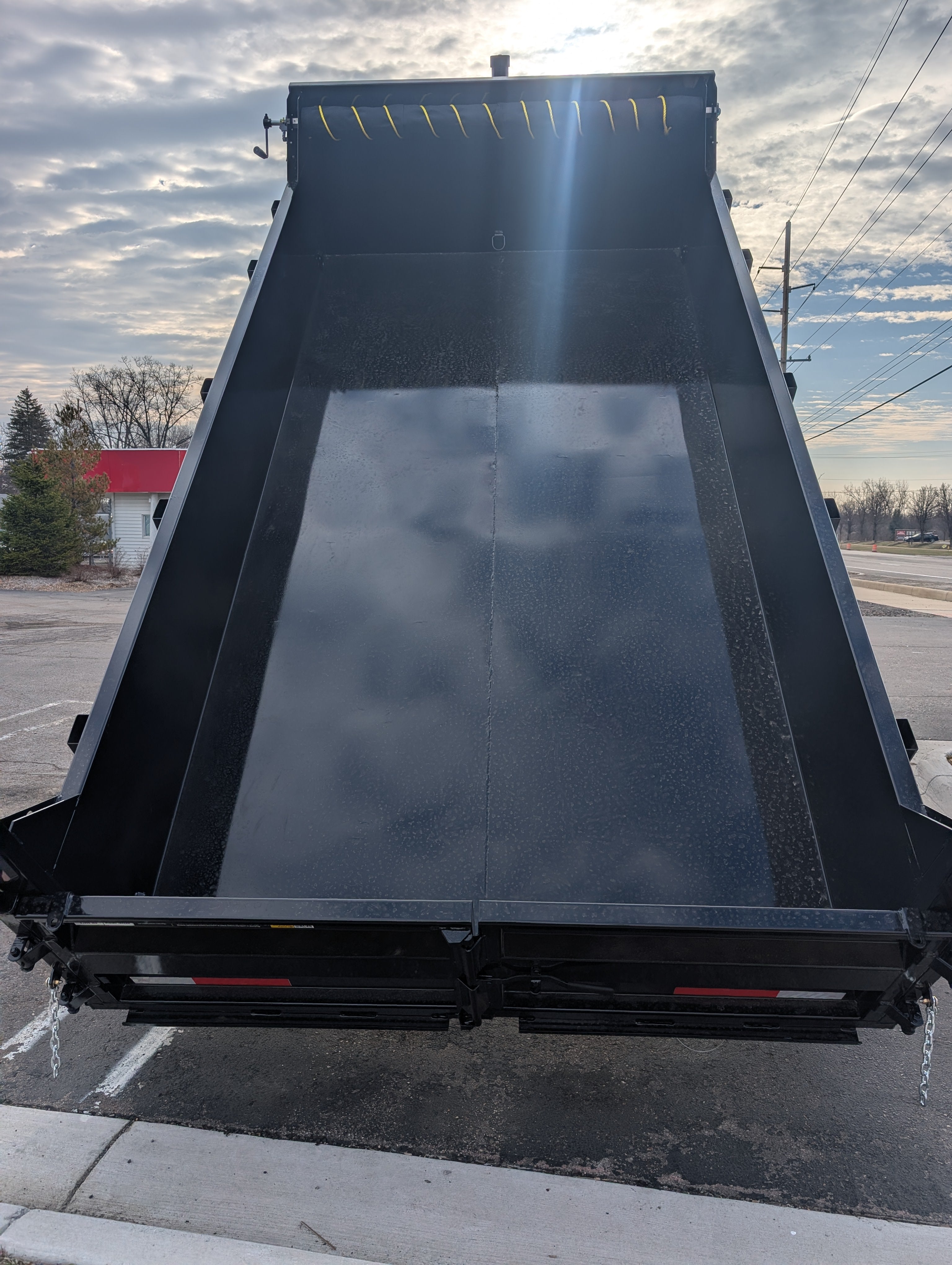 Griffin 7x14 Dump Trailer — Tandem Axle Hydraulic D | AAA Trailer