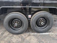 Griffin GT 7x14 Dump Trailer 8k axles, Telescopic Lift | Tarp Kit, Charger & Drop Leg Jack 16k GVWR - 8,000 lb, 7x14 - close-