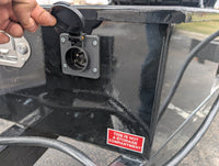 Griffin GT 7x14 Dump Trailer for Sale – 14K GVWR Hydraulic Dump w/ Low Profile Sides - 14,000 lb, 7x14 - alternate angle | AA