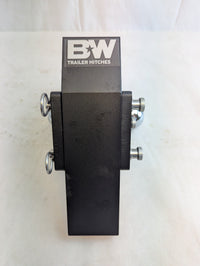 B&W Trailer Hitches Tow & Stow Adjustable Trailer Hitch Ball Mount - Fits 2.5" Receiver, Dual Ball (2" x 2-5/16"), Compatible
