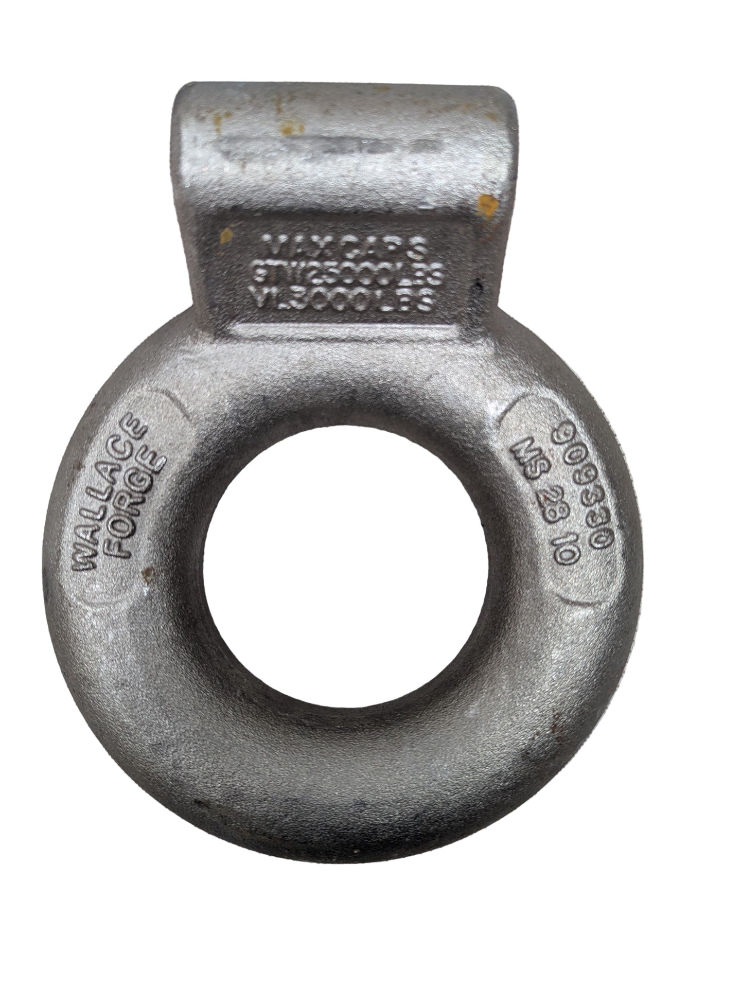 Heavy-Duty Pintle Hook Lunette Ring for Adjustable Channel, 25,000 lbs GTW