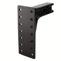 Heavy-Duty 6-Position Adjustable Pintle Hitch for 2.5" Receiver - full product view | AAA Trailer