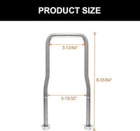 Heavy-Duty Trailer U-Bolt Spare Tire Carrier Bracket for Side Mount - detail view | AAA Trailer