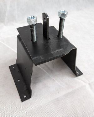 Heavy-Duty Spare Tire Wall Mount for Enclosed Trailers - full product view | AAA Trailer