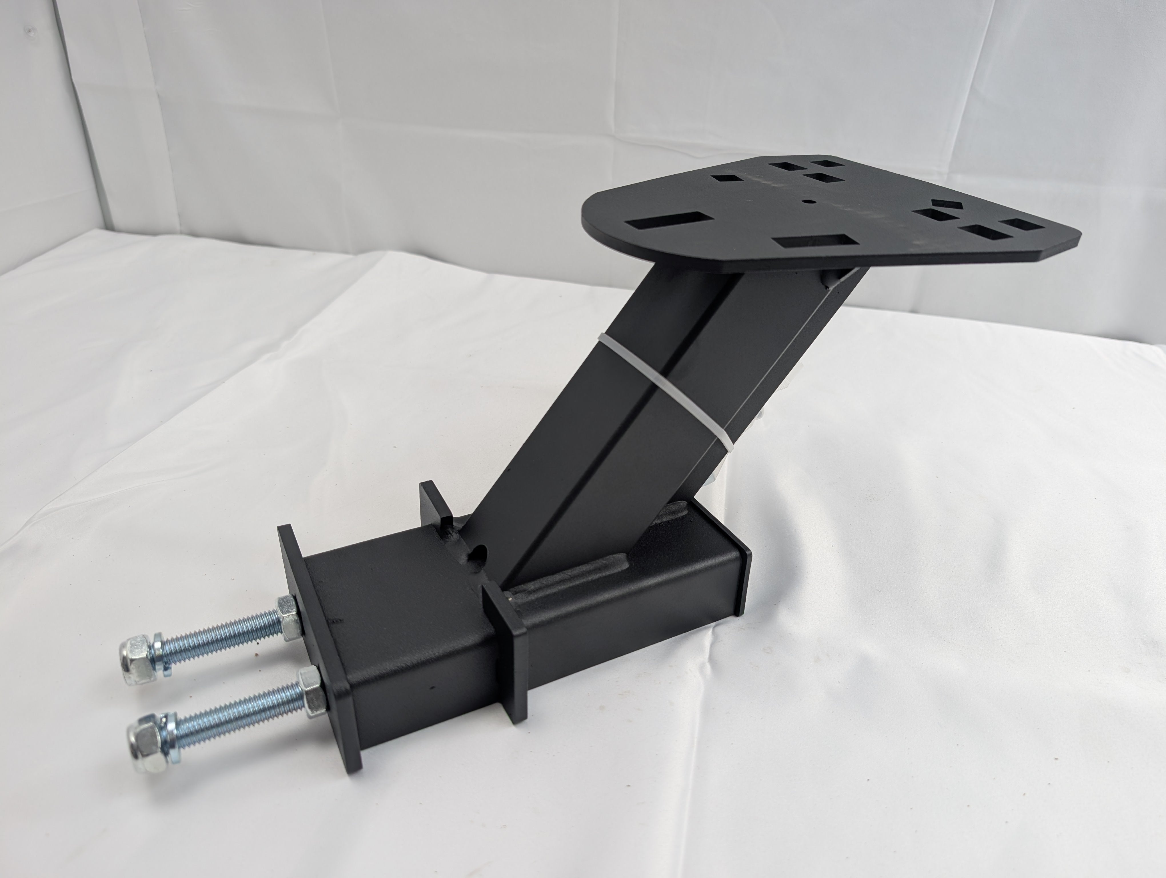 Heavy Duty Stake Pocket Spare Tire Carrier for Trailers