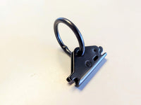 Heavy-Duty Steel E-Track O-Ring Tie-Down Anchors for E-Track System Enclosed Trailers Trucks Vans - alternate angle | AAA Tra