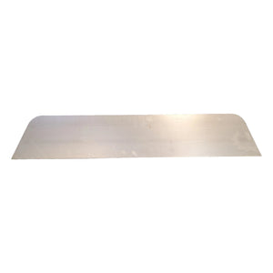 Heavy-Duty Tandem Trailer Fender Backing Plate 12 x 66" – 14  Gauge Steel - full product view | AAA Trailer