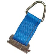 Heavy-Duty E Track Rope Ring Tie-Down Strap - full product view | AAA Trailer