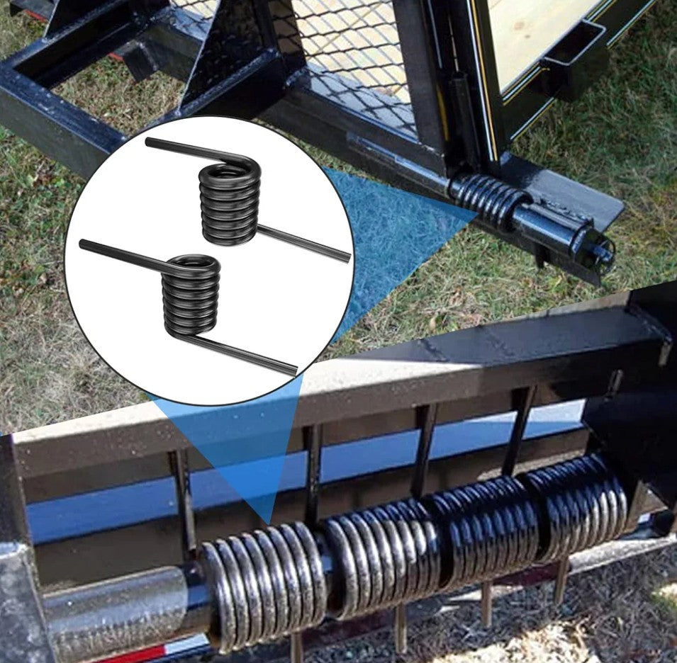 Heavy-Duty Trailer Ramp Spring RH Trailer Coil Springs