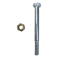 Hex Head Keeper Bolt 5/16"-18 x 3-1/4" with Lock Nut - 18 x 3 - full product view | AAA Trailer