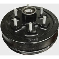 6-Stud 10-Inch Trailer Brake Hub and Drum for 3.5K Axles - TRP