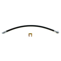 Hydraulic Surge Rubber Brake Hose, 3/8"-24 Male to 3/8"-24 Female, 18" Long - full product view | AAA Trailer