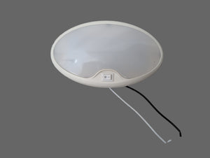 Interior Trailer Light, 6 x 3.5 Oval 12V Led Cool White - 6 x 3.5 - full product view | AAA Trailer