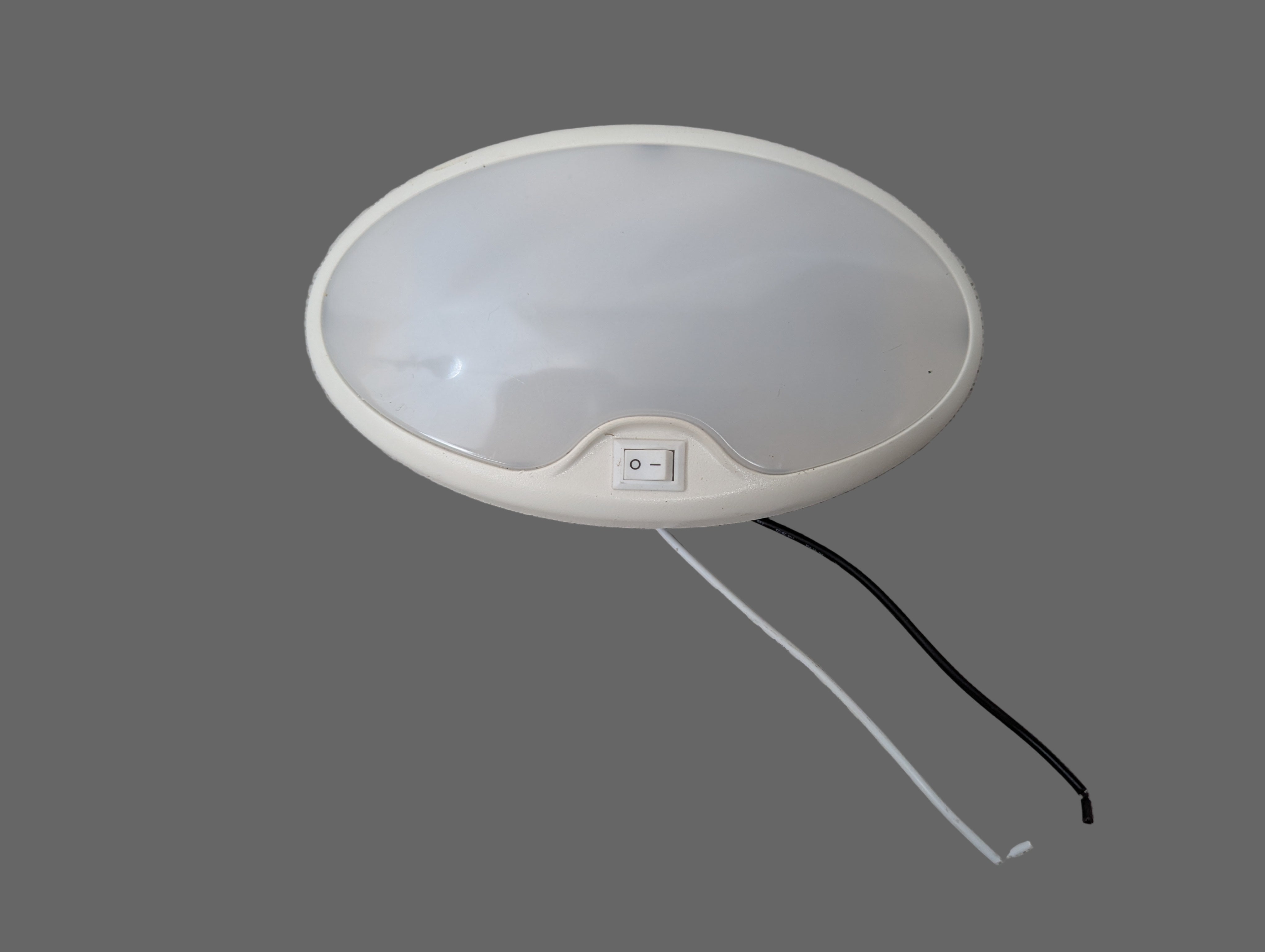 Interior Trailer Light, 6 x 3.5 Oval 12V Led Cool White