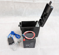 Jammy Flange Mount Trailer Breakaway System – 12V Battery Kit with Switch & Junction Box - 12V - detail view | AAA Trailer