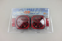 Jammy Universal LED Submersible/Marine & Boat Trailer Light Kit for Over 80" Trailers - 44 lb - full product view | AAA Trail