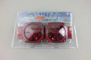Jammy Universal LED Submersible/Marine & Boat Trailer Light Kit for Over 80" Trailers - 44 lb - full product view | AAA Trail